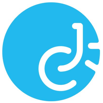 「宣言企業」のロゴ（ブルー）