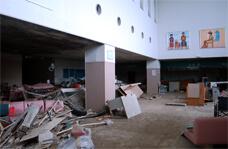 手の施しようがない病院内部（2012年3月）
