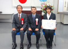 関東運輸局 栃木運輸支局 陸運関係従事者表彰の様子